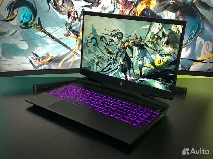 Ноутбук HP Pavilion Gaming 15 / GTX 1650 + i5