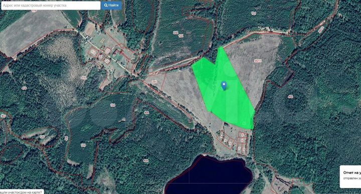Участок 7,7 га (СНТ, ДНП)