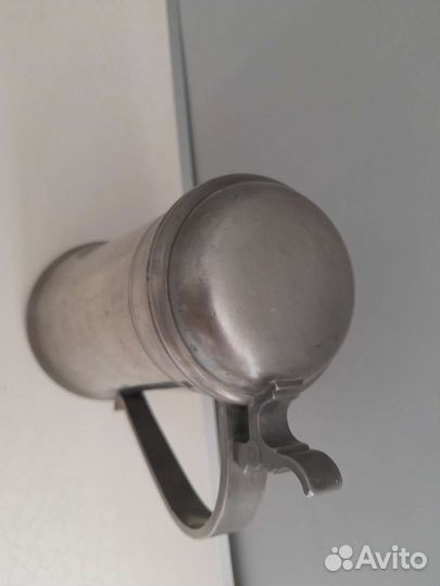 Немецкая пивная кружка олово