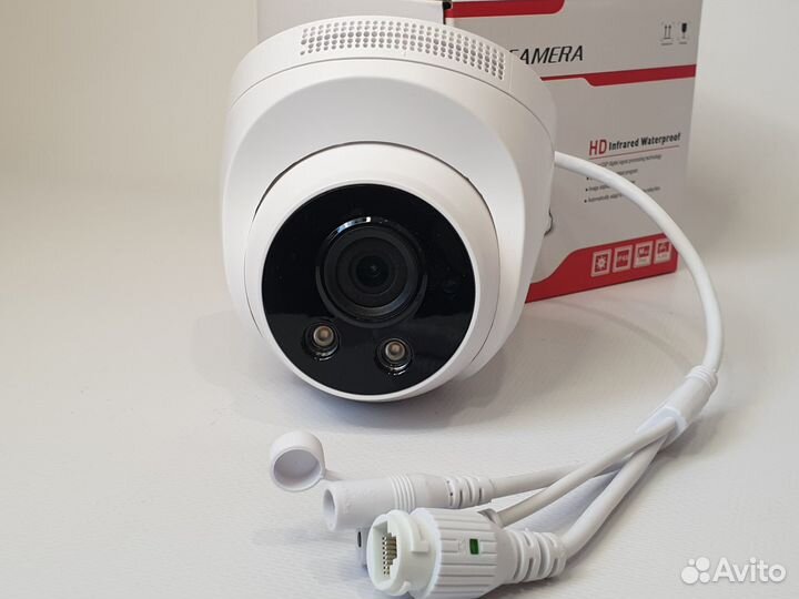 Камера видеонаблюдения в офис со звуком