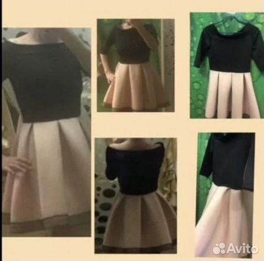 Платье женское теплое 42 44