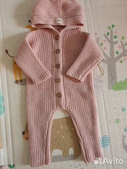 Комбинезон Mimibaby 68 меринос и кашемир