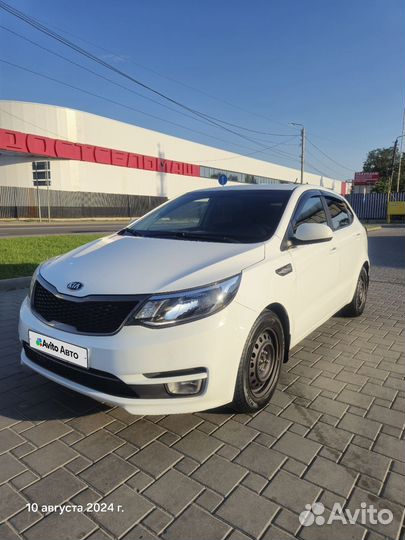 Kia Rio 1.4 МТ, 2016, 169 045 км