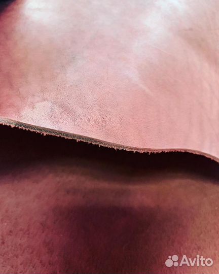 Кожа юфть шорно-седельная, крейзи хорс