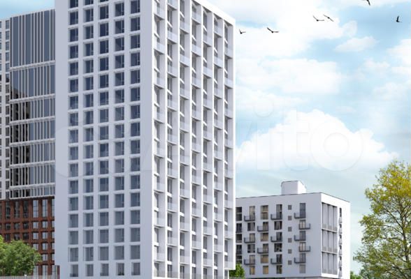 2-к. квартира, 50,1 м², 18/20 эт.