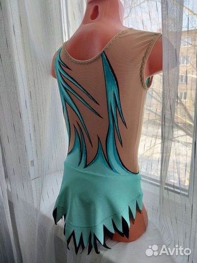 Купальник для художественной гимнастики без страз