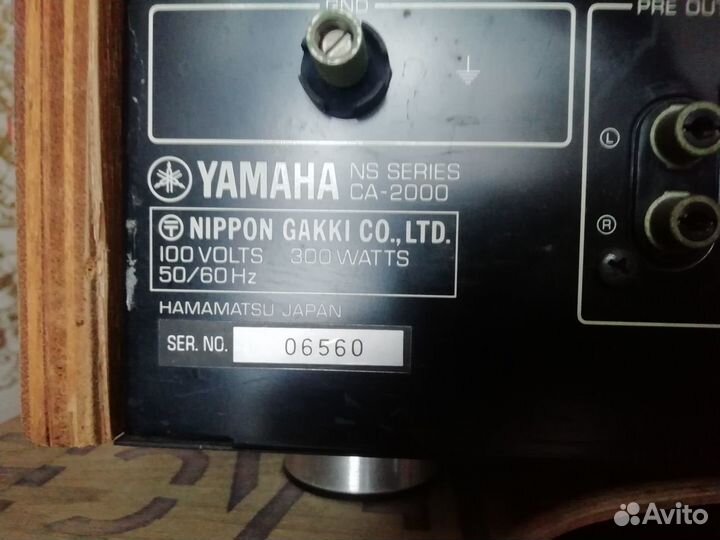 Интегральный усилитель Yamaha CA 2000