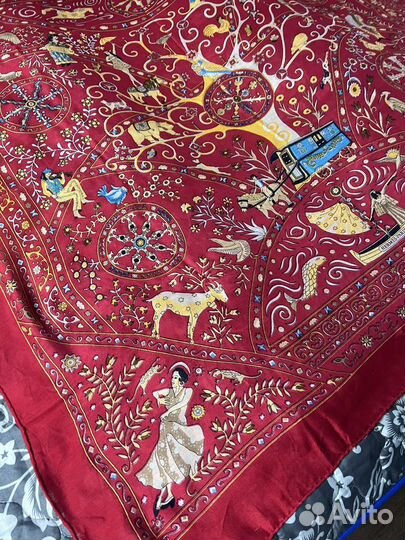 Палантин hermes оригинал с документом 2010 г