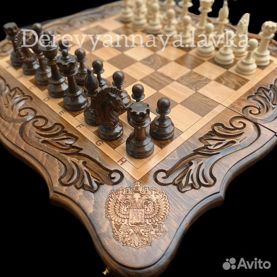Шахматы 3в1 Россия
