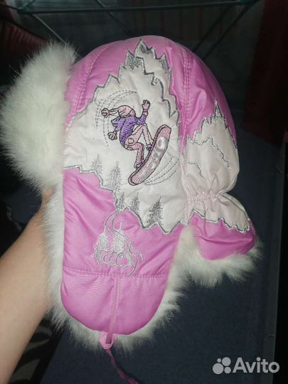 Шапка зимняя для девочки