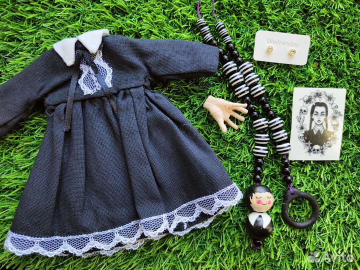 Набор для куклы (кастома) Блайз Wednesday и Энид