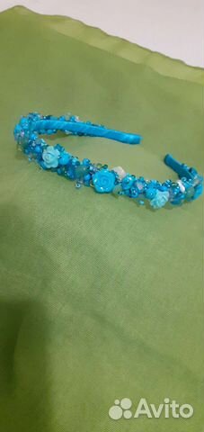 Ободок для волос. Ручная работа