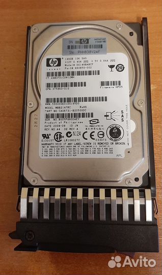 Жесткие диски HP SAS 146 Gb 10K (432320-001)