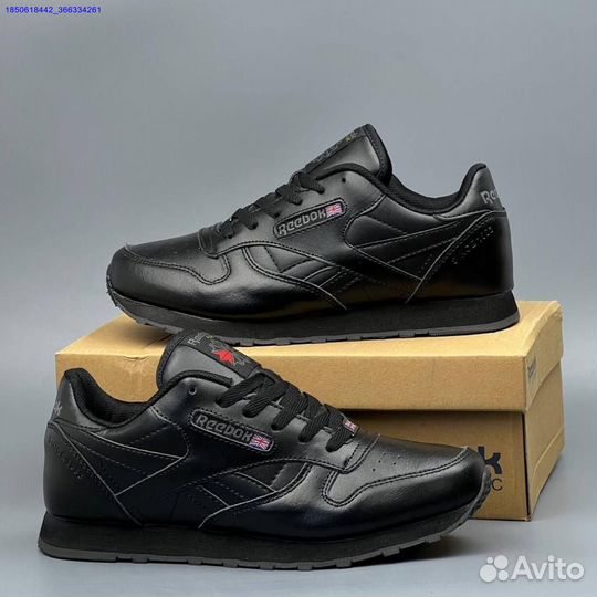 Кроссовки Reebok Classic Black (Арт.18225)