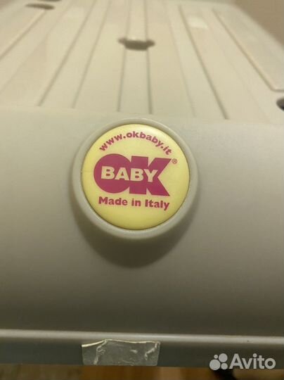 Ванночка для купания с подставкой ok baby