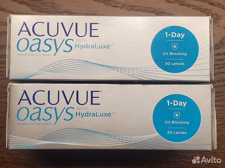 Контактные линзы Acuvue Oasys 1-Day -1,0