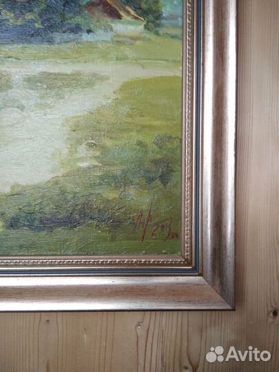 Картина маслом пейзаж