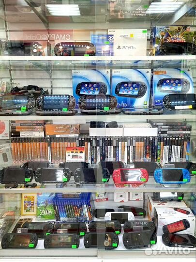 Игровая приставка PSP и PS Vita в наличии