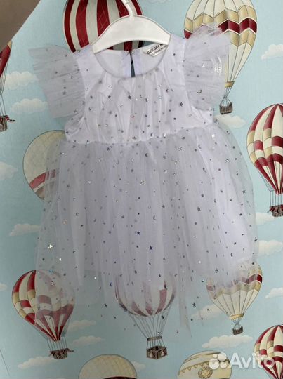 Платье для девочки новогоднее