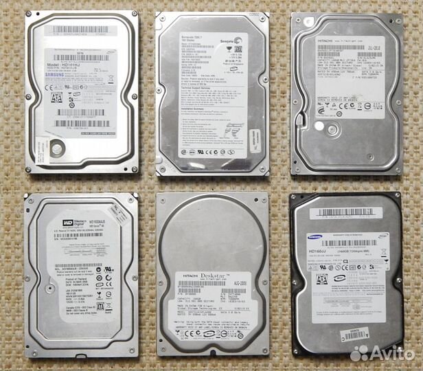 Жесткие диски HDD 160Gb SATA и 80Gb IDE 3,5