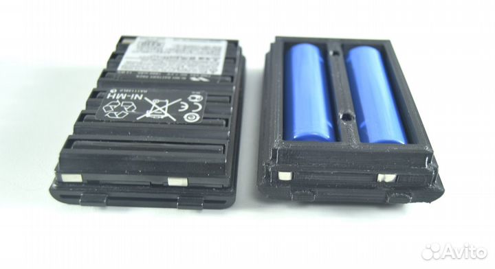 Бокс под акб 18650 для рации Yaesu