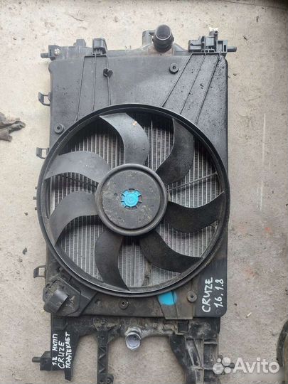 Диффузор вентилятор Chevrolet Cruze
