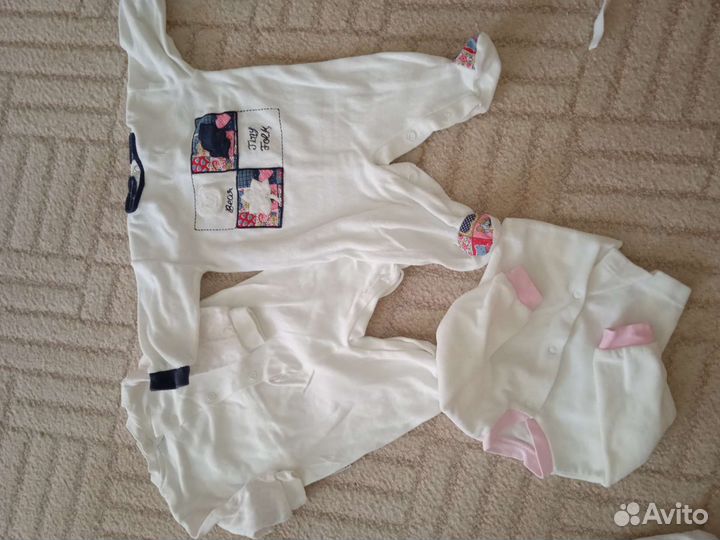 Детские вещи пакетом от 0 до года