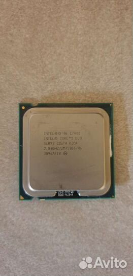 Процессор Intel core 2 Duo E7400 2.8GHz
