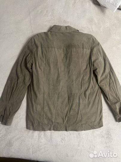 Мужская замшевая рубашка