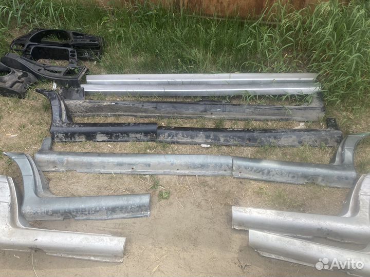 Накладки на пороги ваз 2112-2114