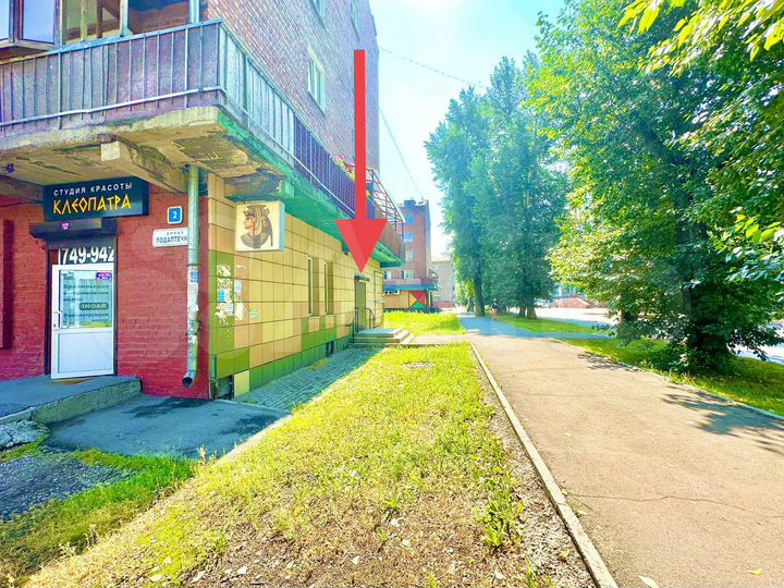 Первый этаж, Отдельный вход, 68 м²