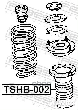 Пыльник переднего амортизатора febest tshb-002