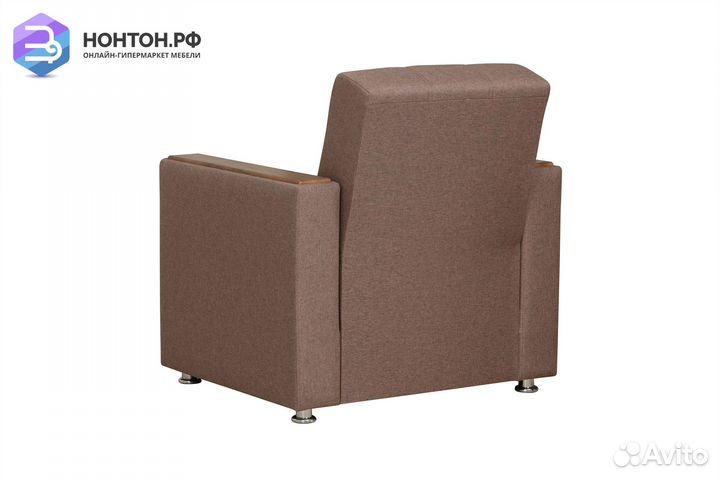 Кресло Саури светло-коричневое