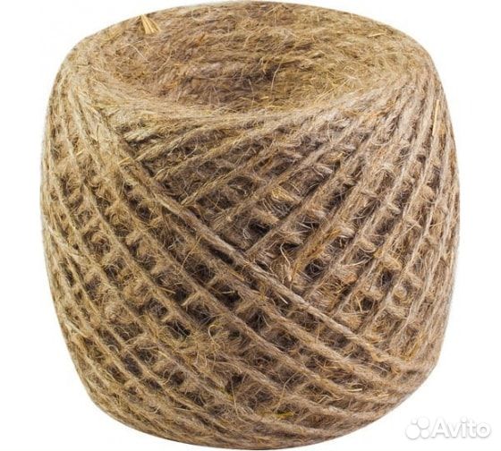 Шпагат льнопеньковый 1250текс, 135м, (шт.)