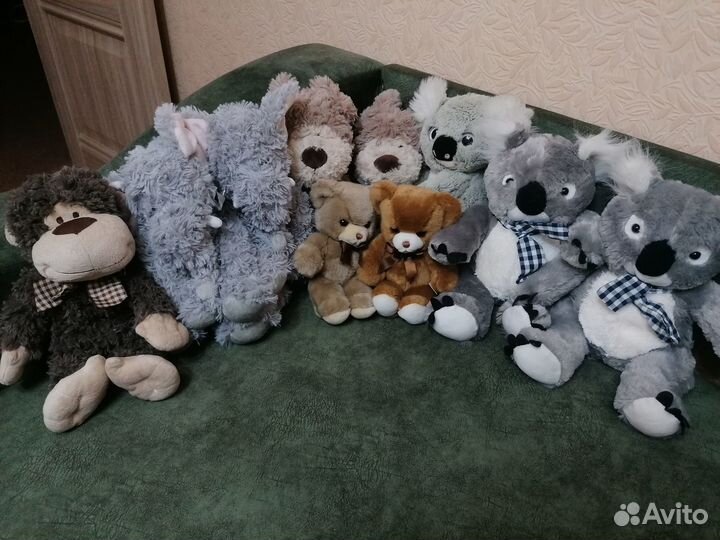 Реалистичные мягкие игрушки (животные)