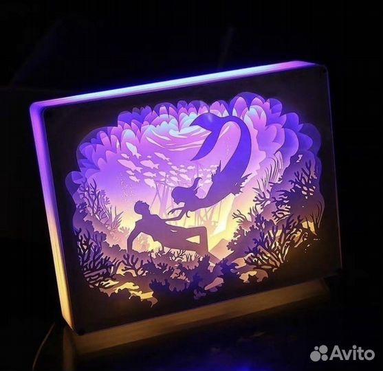 3D ночник LightBox