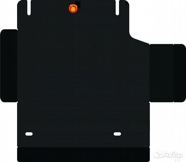 Защита рк Chevrolet TrailBlazer 2012-2015