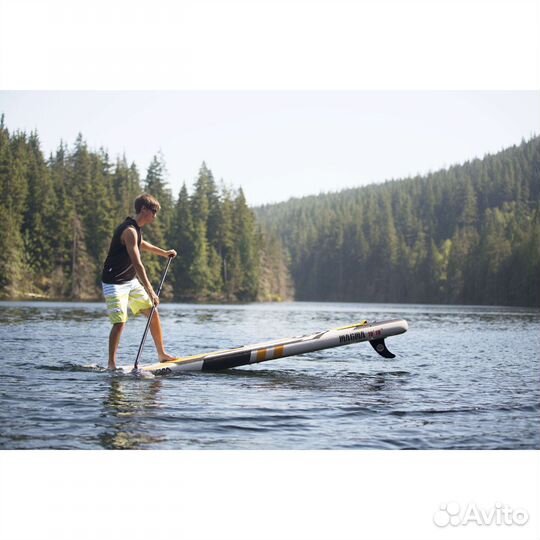 Сапборд надувной Aqua Marina Magma White/Orange