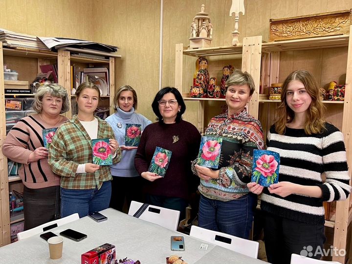 Мастер - класс по рисованию для детей и взрослых