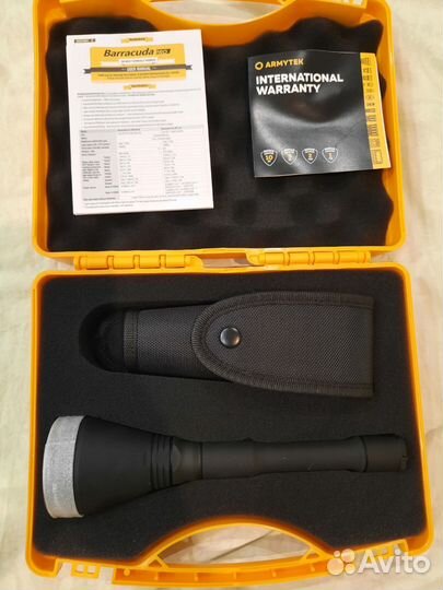 Тактический фонарь barracuda PRO