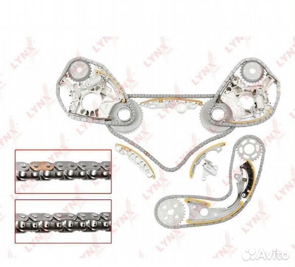 Комплект цепи грм audi A4/A6/A8 - AUK \ BKH \ BPK