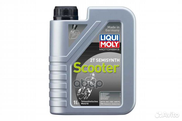 LiquiMoly Motorrad Scooter 2T Semisynth (1L) ма