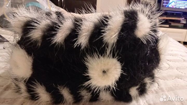 Повязка норковая для девочки на голову