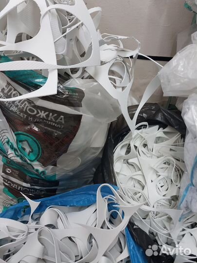 Обрезь резины эва