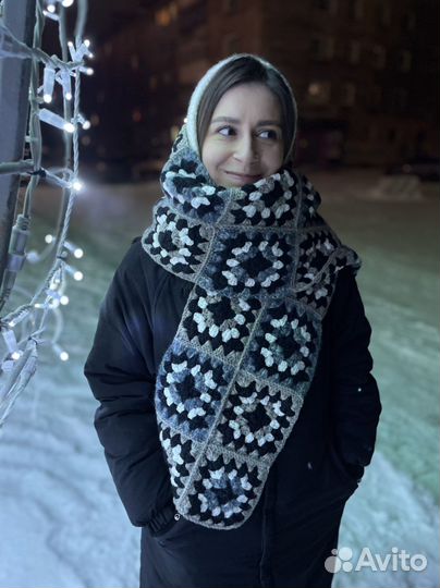 Шарф ручной работы