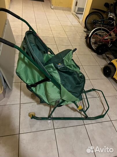 Коляска санки