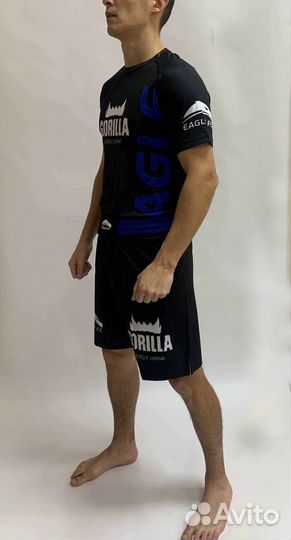 Комплект(футболка и шорты) Gorilla-eagle FC Blue