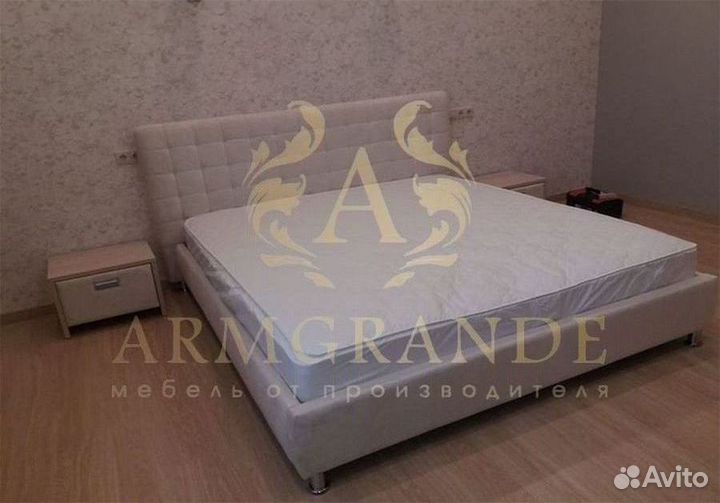 Кровать двуспальная с гарантией