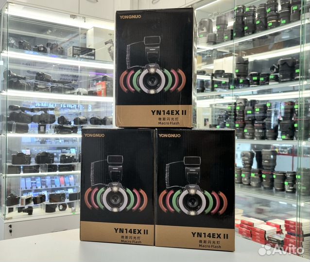 Вспышка кольцевая Yongnuo YN 14EX II for Canon