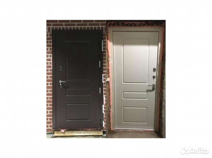 Входная дверь Урал пп с отделкой панель
